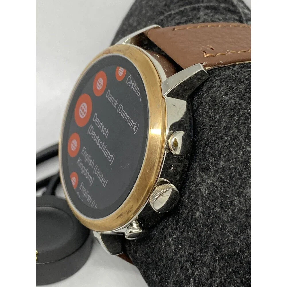 Fossil Gen 4 Authentic Digital Dial Smart Watch Custom Band FTW6016 LT329